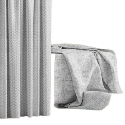 Grey Designer Door Curtains