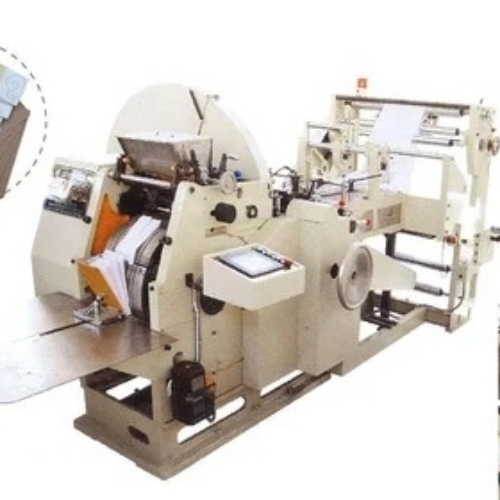 Papar Grocery Bag Making Machine 