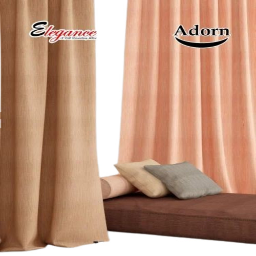 Plain Door Curtains