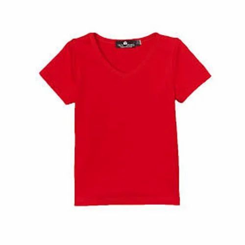 Red Color Boys T- Shirt