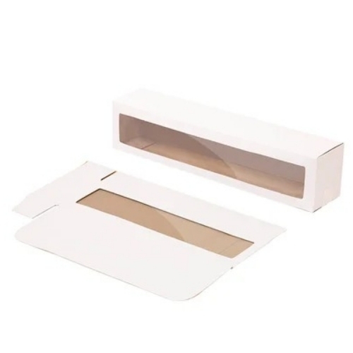 Window Carton Box - Color: White