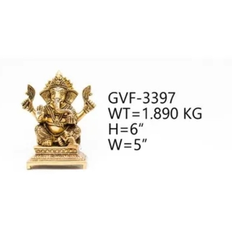 Brass Ganesh Ji Statue