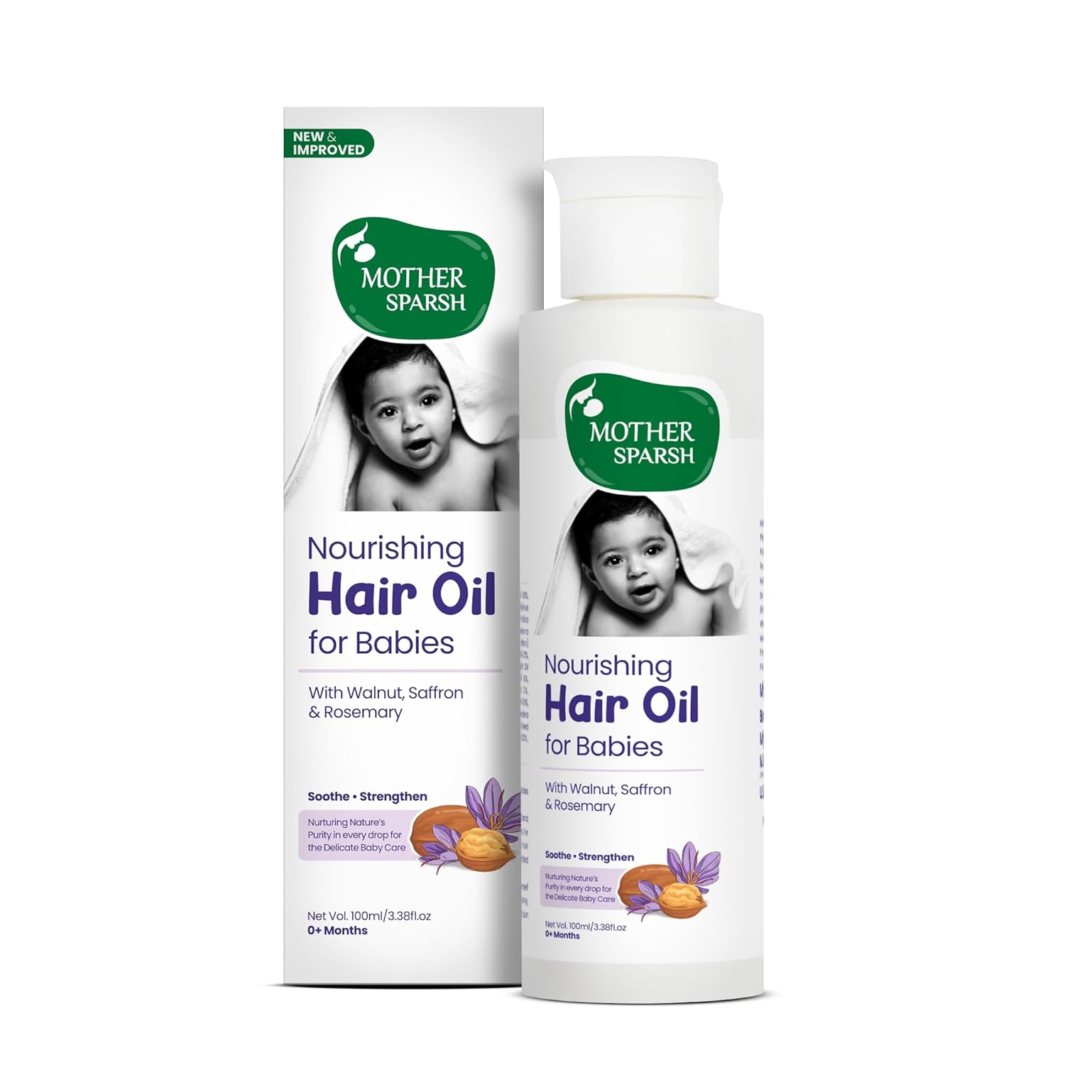 Mother Sparsh Nourishing Baby Hair Oil 100 Ml