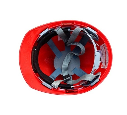 Red Safety Helmets