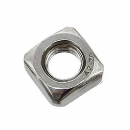 Ss Square Nut - Color: Silver