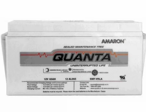 Amaron Quanta 12v 65ah Smf Vrla Battery