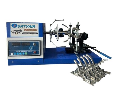 Celling Fan Winding Machine - Color: White And Blue