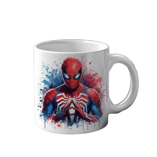 Ceramic Spider Man Printed Coffee Mug