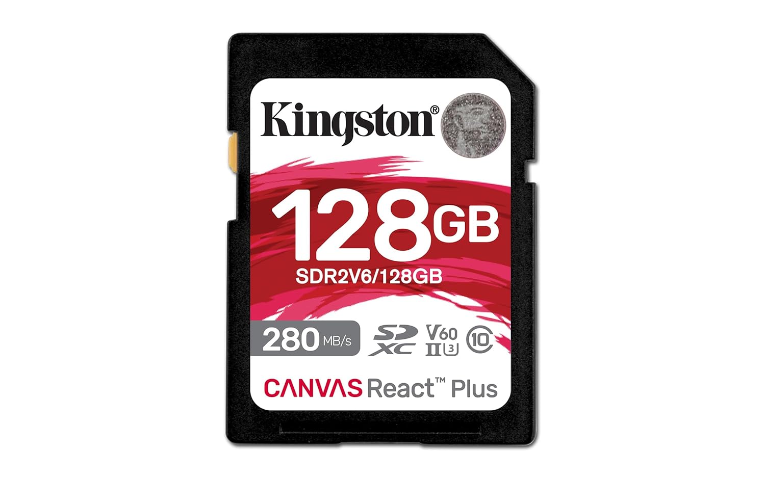 Kingston Canvas React Plus V60 128gb Sd Card