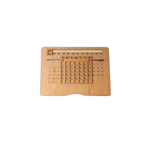 Mdf Home Table Calendar