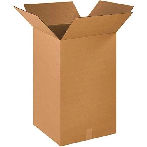 Plain Corrugated Packaging Boxes - Color: Brown