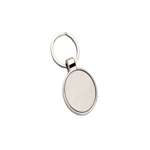 Round Metal Keychain