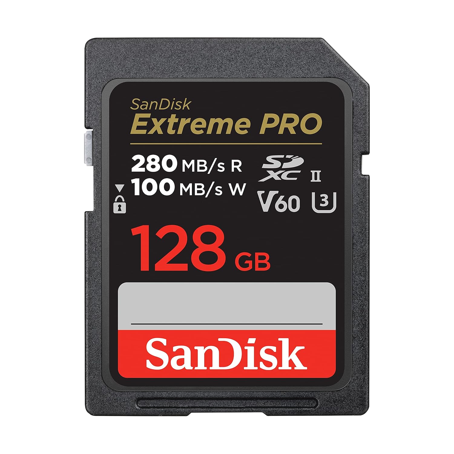 Sandisk Extreme Pro 128gb V60 Uhs-Ii Sd Cards