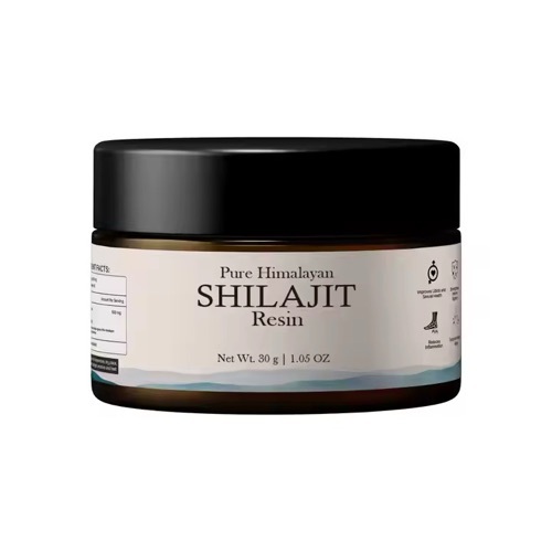 Shilajit Stone High Quality Black Shiny Resin Food