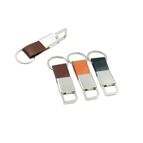 Silver Hook Metal Keychain