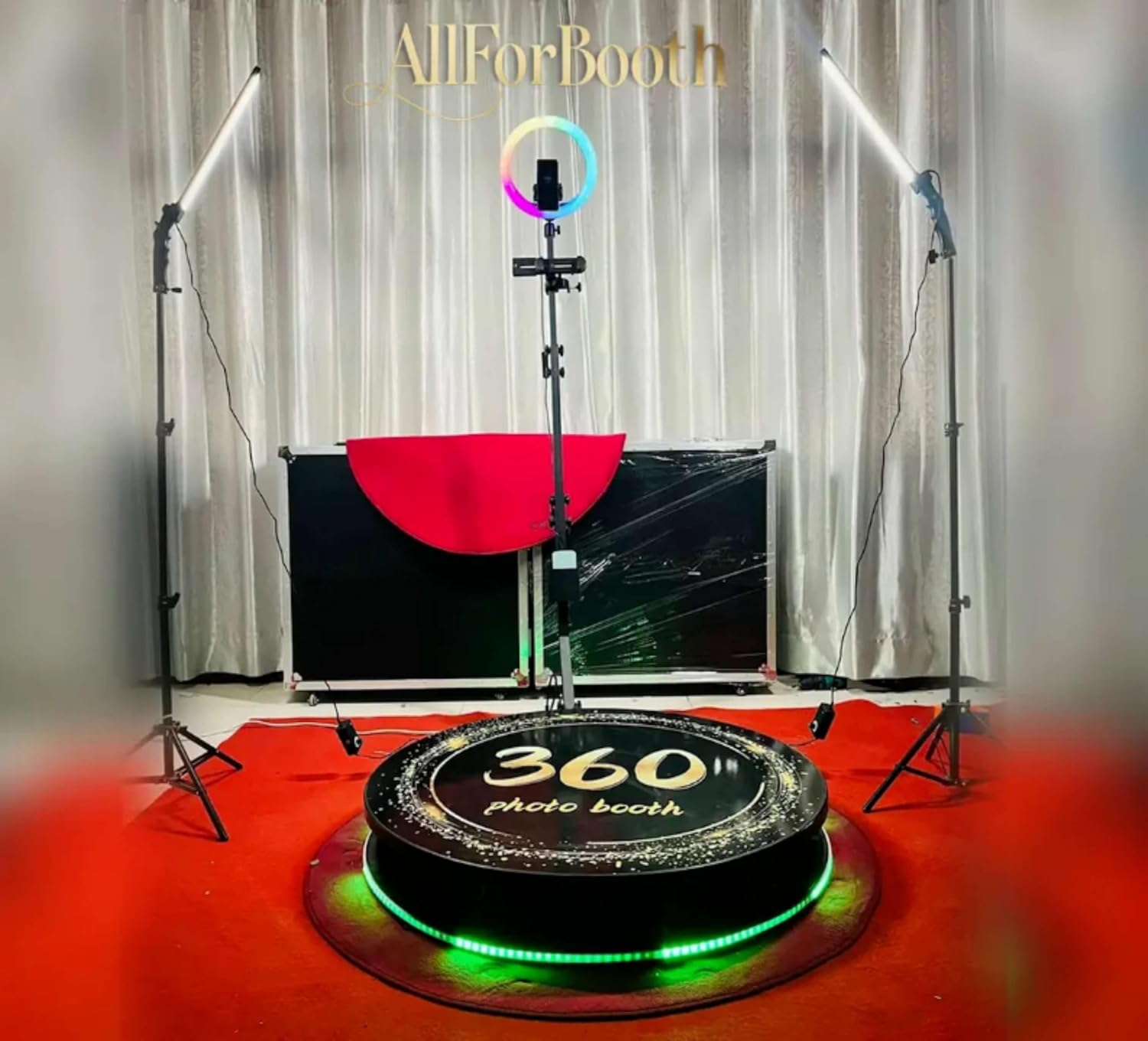 Srs Automatic 360 Spin Photo Booth Machine 30 Inch