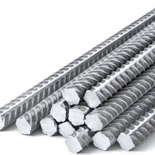 Tmt Bar - Steel, Standard Size, Silver Color | Round Shape, A Grade, Rust Proof, Durable, Designed for Industrial Use
