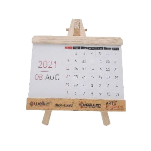 Wooden Table Calendar