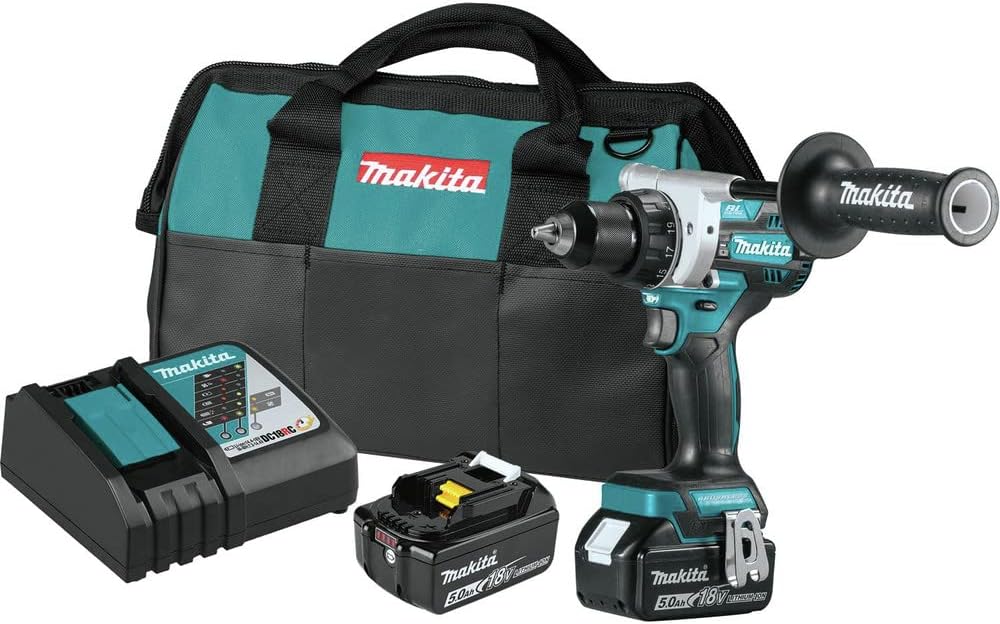 Makita Xfd14T 18V Lxt Brushless Cordless 1 2 Driver-Drill Kit - Application: Industrial