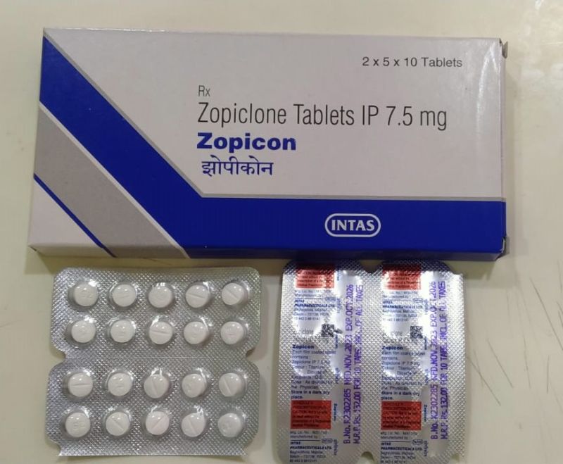 Zopiclone 7.5mg tablets
