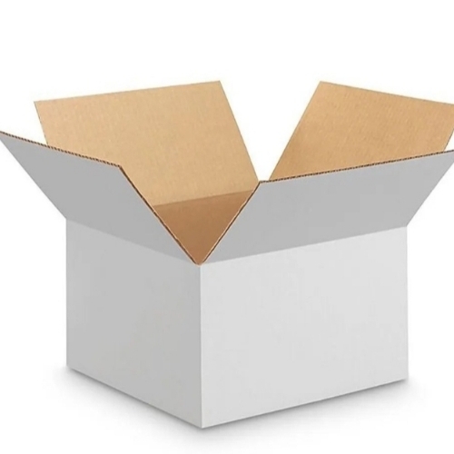 3 Ply White Corrugated Box