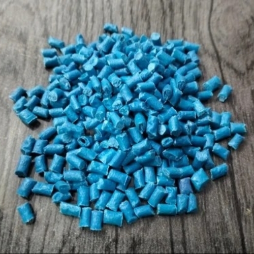 Blue Hampack Plastic Granules