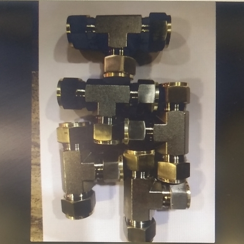 Stainless steel double ferrule reducing