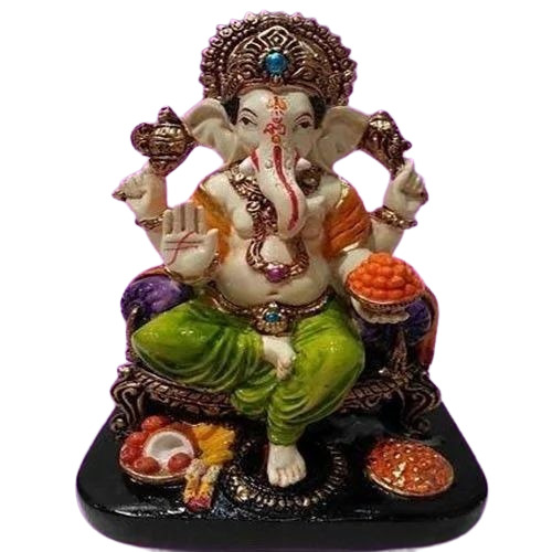White Marble Ganesha Statues