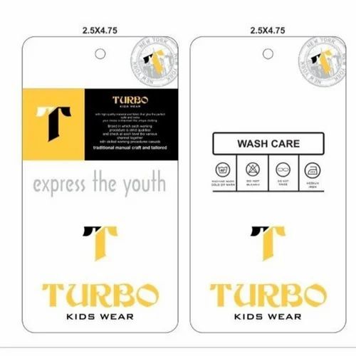 2.5x4.75cm Clothes Hang Tags