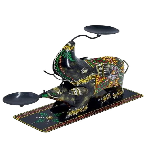 Elephant Baby T Light Candle Holder