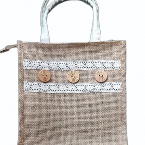 Fancy Jute Bag By Adrish Creative