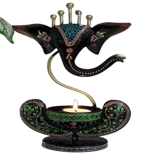 Ganesh T Light Candle Holder