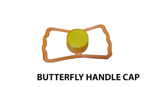 Plastic Butterfly Handle With Cap