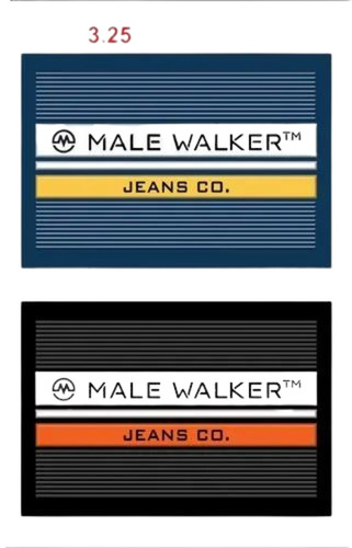 Printed Polyester Jeans Labels
