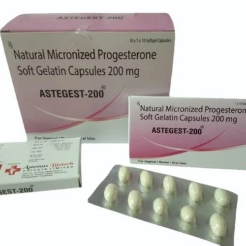 Progesterone Soft Gelatin Capsules 200 mg