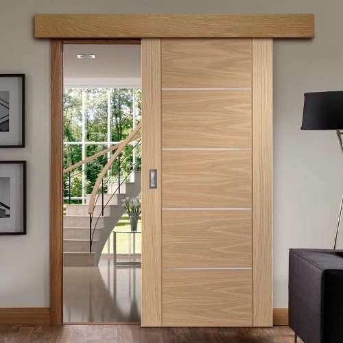 Single slide door