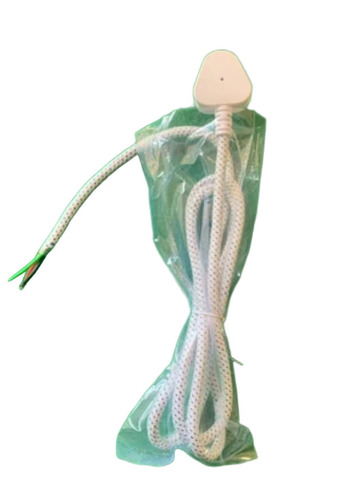 1.5m White Power Supply Cord