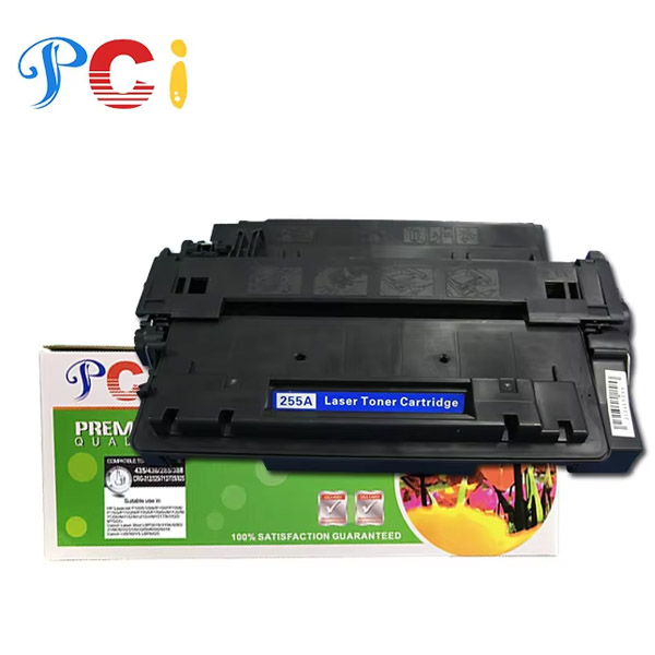 Ce255a Ce255x 55a 55x Compatible Black Toner Cartridge