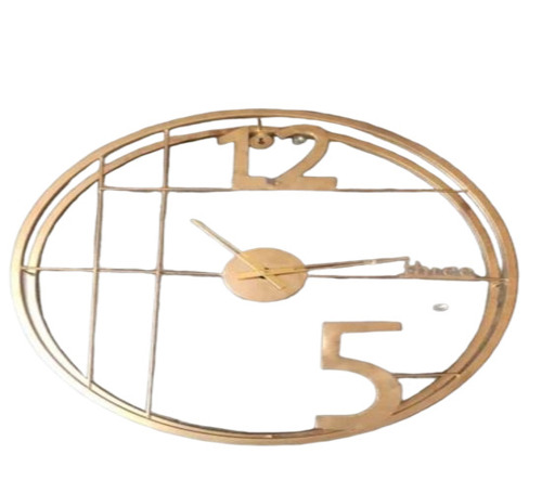 Clock Design Metal Wall Art