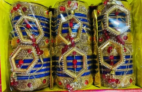 Fancy Kundan Bangle Set