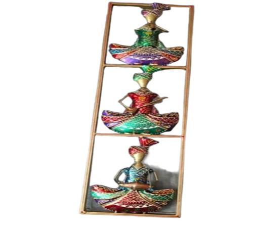 Glossy Handcrafted Metal Wall Art