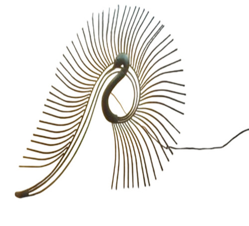 Peacock Design Metal Wall Art