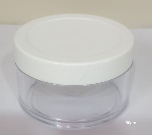 50 Gm San Jar With White Cap