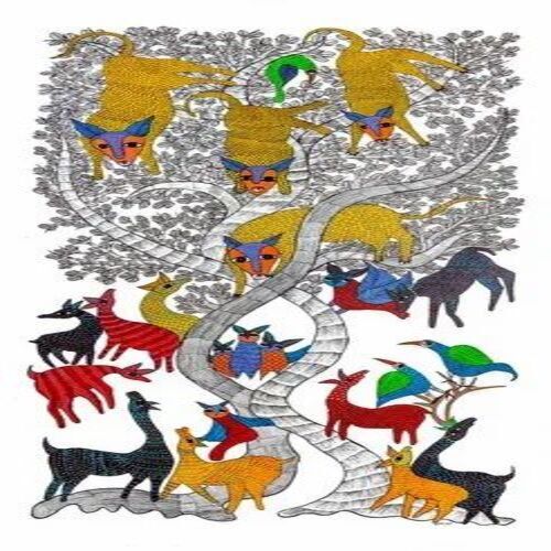 Canvas Animals Paintings