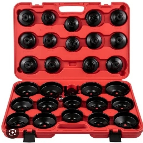 Cup Tyre Filter Socket Set