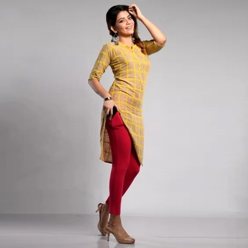 Knitted Cotton Kurti Pant