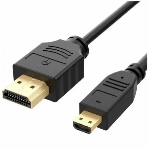 Micro Hdmi To Hdmi Cable Pi-4 ( Black )