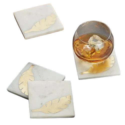 Square Marble Coaster