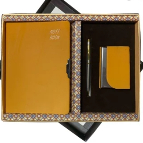 Leather dairy pen holder gift 
