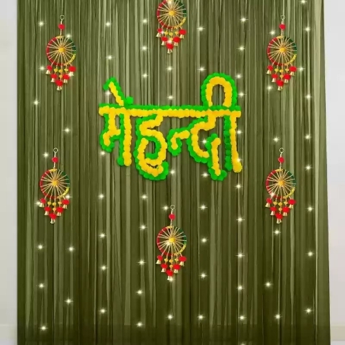 Mehendi Decor Items